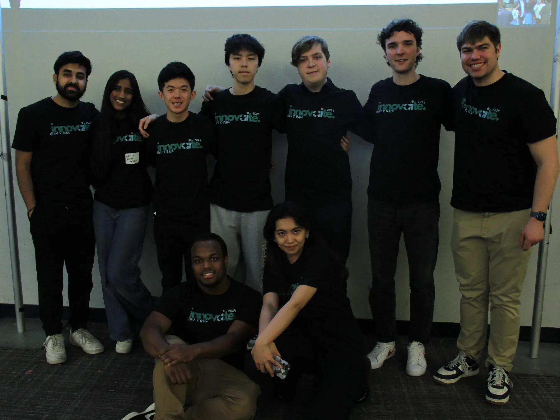 The AINU organizing team after InnovAIte 2024